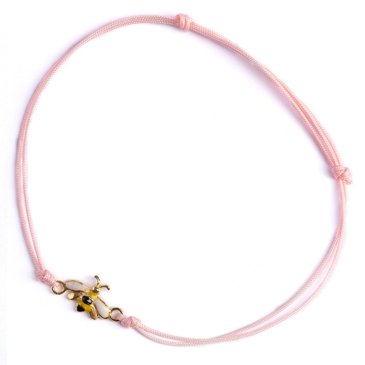 Bracciale Ape di seta