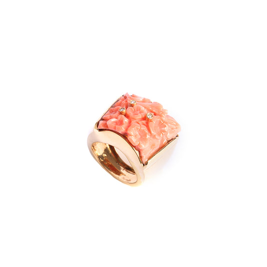 Living Coral ring